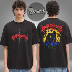 Bad Omens Merch Store Medieval Orb Two Sided Unisex T-Shirt