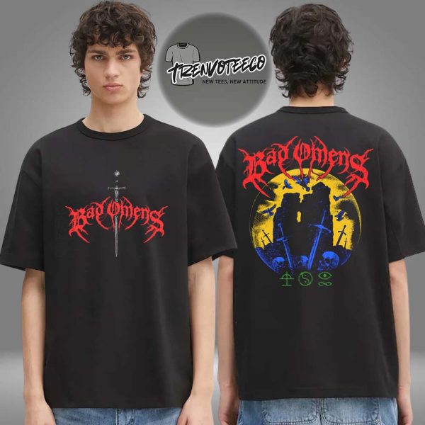 Bad Omens Merch Store Medieval Orb Two Sided Unisex T-Shirt