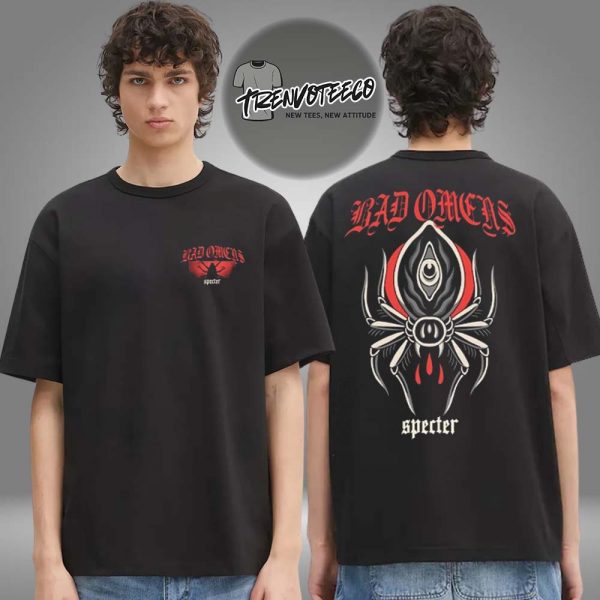 Bad Omens Merch Store Spider Specte Two Sided Unisex T-Shirt