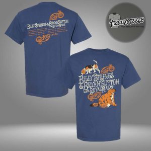 Billy Strings & Bryan Sutton With Royal Masat Groundhog Tee with Dates Two Sided Unisex T-Shirt