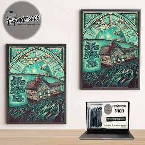 Billy Strings & Bryan Sutton With Royal Masat Poster Show At Woodward Theatre In Owensboro KY On September 5 6 2025 Home Decor Poster Canvas