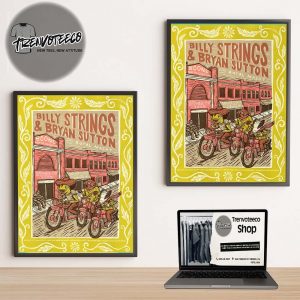 Billy Strings Poster Show At Chaefer Center For The Performing Arts In Boone North Carolina On September 11 12 2025 Home Decor Poster Canvas