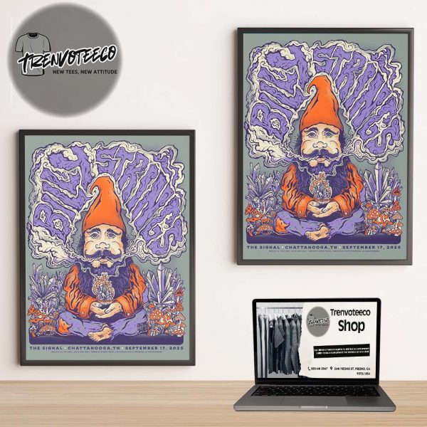 Billy Strings Poster Show At The Signal In Chattanooga TN On September 17 2025 Home Decor Poster Canvas