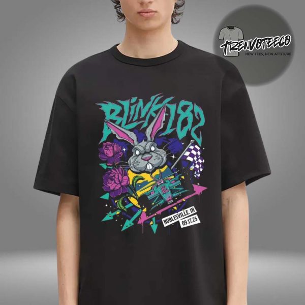 Blink 182 At Ruoff Music Center In Noblesville Indiana On September 17 2025 Unisex T-Shirt