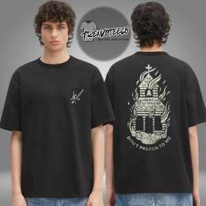 Bring Me The Horizon That’s The Spirit 10th Anniversary Faded Black Don’t Preach Two Sided Unisex T-Shirt