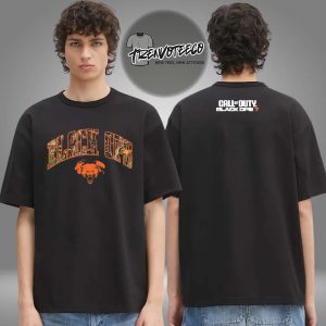 Call Of Duty Merch Store Black Ops 7 Logo Two Sided Unisex T-Shirt