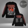 Cannibal Corpse North American Tour 2025 Merch Stabbing Undead Long Sleeve