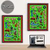 Ghost Band Skeletour World Tour 2026 Schedule Home Decor Poster Canvas