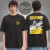 Circle Jerks North America Tour 2025 Merch Skankman 2025 Tour Two Sided Unisex T-Shirt