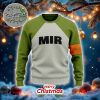 DBZ Android 21 Red Ribbon Army Uniform Ugly Sweater