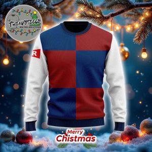 DBZ Android 21 Red Ribbon Army Uniform Ugly Sweater