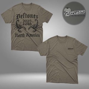 Deftones North America Tour 2025 At Rogers Stadium Toronto On September 3 5 2025 Event Merch Scorpions Two Sided Unisex T-Shirt