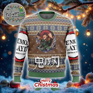 Demon Slayer Alt Best Gifts For Fans Anime Christmas Ugly Sweater