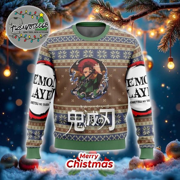 Demon Slayer Alt Best Gifts For Fans Anime Christmas Ugly Sweater