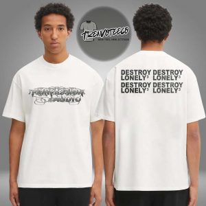 Destroy Lonely Merch Pain Passion Audio Cyber Two Sided Unisex T-Shirt