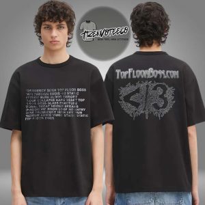 Destroy Lonely Merch Top Floor Boss Poem Two Sided Unisex T-Shirt