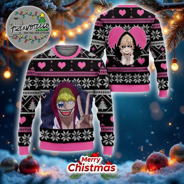 Donquixote Rosinante Xmas One Piece Best Give For Fans Anime Ugly Christmas Sweater