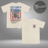 Eric Church Free The Machine Tour Navy Skull Two Sided Unisex T-Shirt