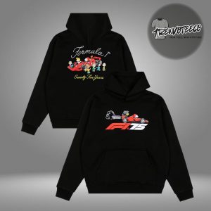 F1 x Snoopy Merch Peanuts Pit Crew Two Sided Hooded Sweatshirt