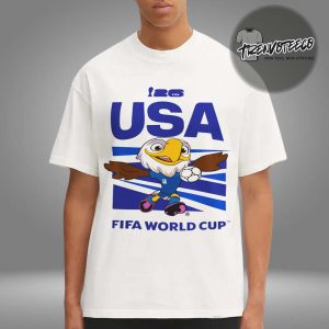 FIFA World Cup 26 USA Mascot White Unisex T-Shirt