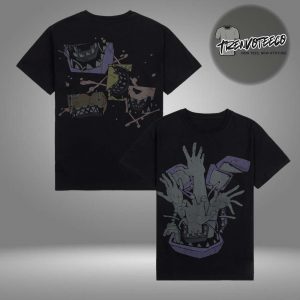 Five Nights At Freddy’s Merch Joy Of Creation Hex Wave Two Sided Unisex T-Shirt