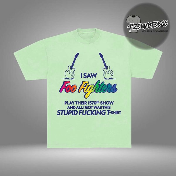 Foo Fighters Merch Store 1570th Show Unisex T-Shirt