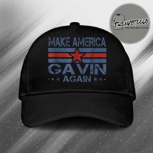 Gavin Newsom Merch Store Make America Gavin Again 2028 Classic Cap Hat Snapback