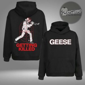 Geese Band Merch Range Two Sided HoodieShirt