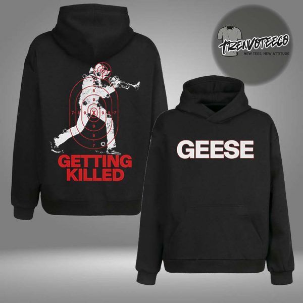 Geese Band Merch Range Two Sided HoodieShirt
