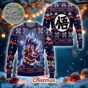 Goku Ultra Instinct Dragon Ball Z Best Gitf For Fans Ugly Sweater