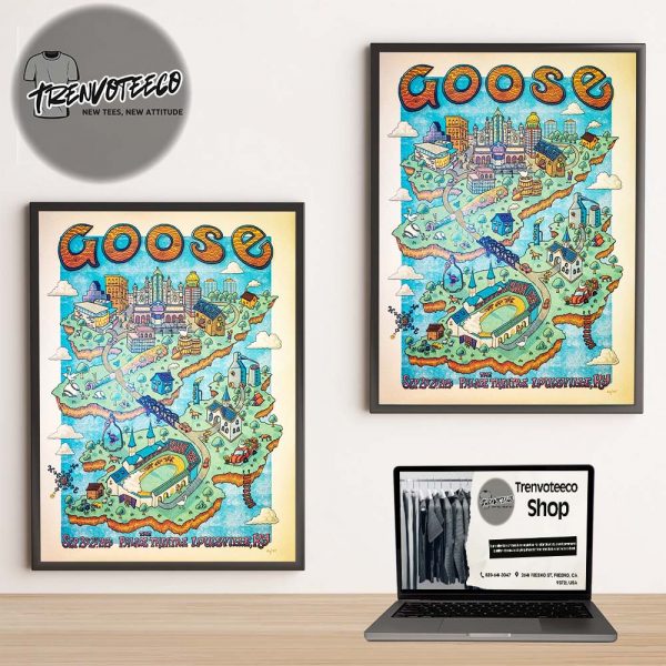 Goose The Band At The Palace Theatre In Louisville KY On September 23 24 2025 Home Decor Poster Canvas