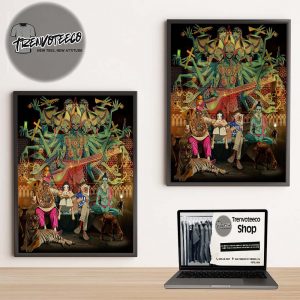 Gorillaz The Mountain New Album Picture Main Event Home Decor Poster Canvas