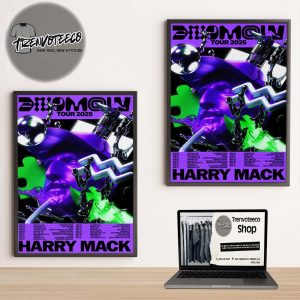 Harry Mack Anomaly Tour 2025 Schedule Home Decor Poster Canvas