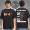 Ice Cube Merch Truth 2 Power Faces Tour Two Sided Unisex T-Shirt