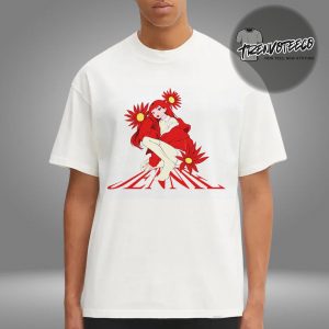 Jennie Summer Collection Merch Back to School Anime White T-Shirt
