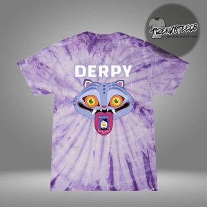 KPop Demon Hunters Merch Store Derpy Youth Tie-Dye T-Shirt