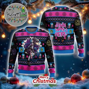 League Of Legends Jinx League Of Legends Ugly Christmas Sweater