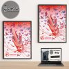 Blink 182 At Walmart Arkansas Music Pavilion In Rogers AR On September 24 2025 Home Decor Poster Canvas