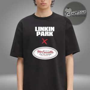 Linkin Park x McConnell’s Logo Fine Ice Creams At Santa Barbara CA On September 5th 2025 Unisex T-Shirt