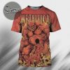 Le Sserafim North American Tour Easy Crazy Hot 2025 Exclusive Merch Tie Dye Crewneck All Over Print Shirt