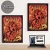The Who Limited Edition Night 1 North American Farewell Tour In Toronto ON On September 2 2025 Home Decor Poster Canvas