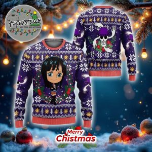 Nico Robin Xmas One Piece Best Give For Fans Anime Ugly Christmas Sweater
