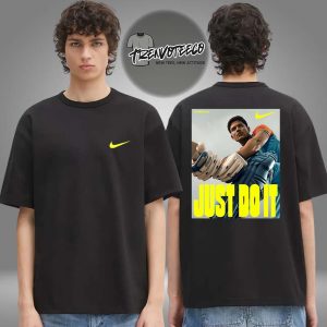 Nike x Shubman Gill Cover Athlete Poster Just Do It Two Sided Unisex T-Shirt