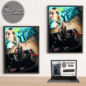 Paige Bueckers Rookie Of The Year WNBA 2025 Why Slow Down Home Decor Poster Canvas
