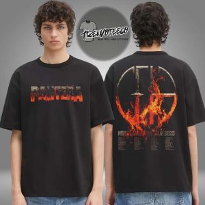 Pantera Heaviest Tour Of The Summer Merch Molten Logo Two Sided Unisex T-Shirt