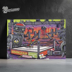Phish Dry Goods At Coca Cola Amphitheater In Birmingham Alabama On September 13 14 2025 Home Decor Poster Canvas