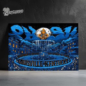 Phish Dry Goods Poster Music Show Bourbon & Beyond At Louisville Kentucky On September 12 2025 Home Decor Poster Canvas