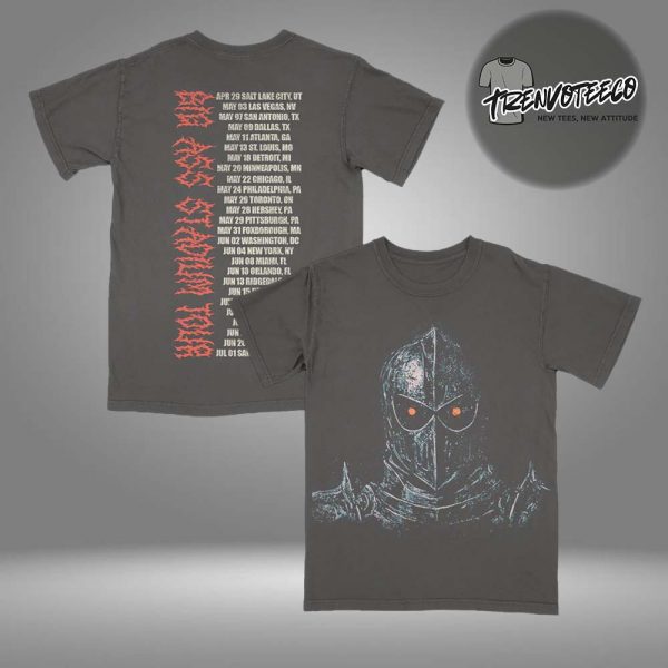 Post Malone Merch Big Ass Stadium Knight Tour Unisex T-Shirt