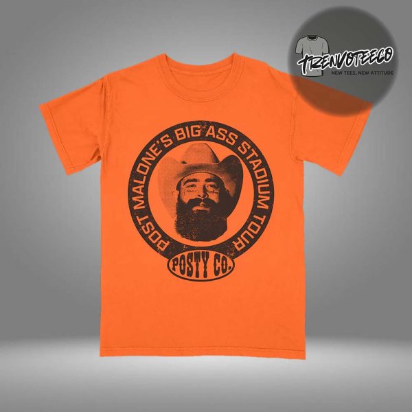 Post Malone Merch Circle Logo Unisex T-Shirt
