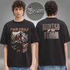 Powerwolf Merch Usa Tour 2025 Wolves Of War Two Sided Unisex T-Shirt